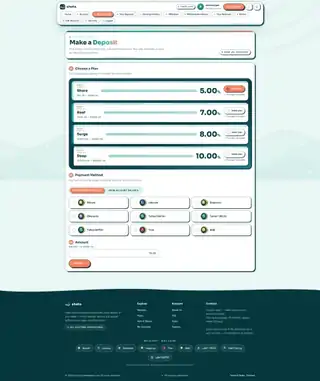 H-TPL21 deposit page preview